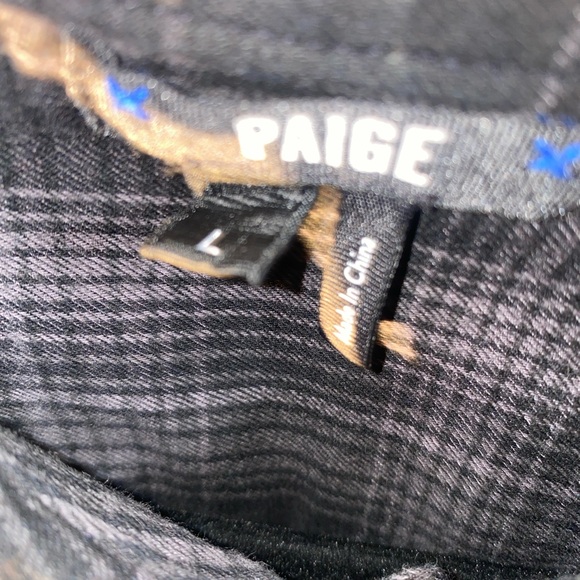 PAIGE- Plaid Longsleeve Shirt - Picture 3 of 4